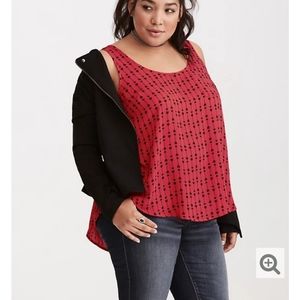 Torrid Arrow Print Tank Top Size 1